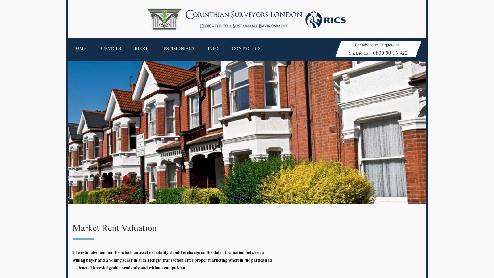 Screenshot from https://www.corinthiansurveyors.co.uk/market-rent-valuation/